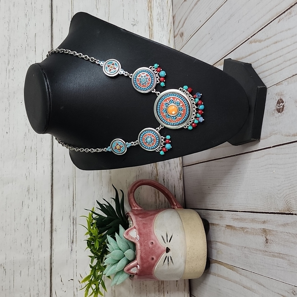 Bohemian Ethnic Necklace